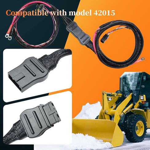 42014 4 Pin Truck & Plow Battery Cable Wiring Harness for Western SnowEx Fisher Blizzard Snow Plow,Western Snow plow Wiring Harness (42014) in Saudi Arabia