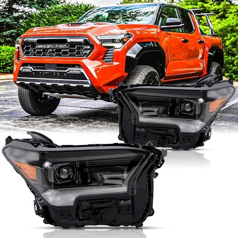 Front LED Fog Lights Assembly Pair for 2022-2026 Toyota Tundra/2024-2026 Toyota Tacoma/2025-2026 Toyota 4Runner/2023-2026 Toyota Sequoia Bumper Fog Lights Driving Lamps w/Switch Replacement Left+Right in Saudi Arabia
