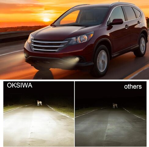 ضوء الضباب لهوندا CRV 2012 2013 2014، استبدال مجموعة مصابيح الضباب، IP67 مقاوم للماء، عدسة واضحة، تشمل حزام أسلاك الضباب in Kuwait