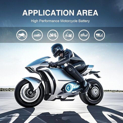 YTZ7S, 12 Volt 8 AH Batteries UPLUS EBZ7-3-2 ATV Scooter Battery Maintenance Free - SLA AGM Powersport Batteries Compatible with Honda TRX450ER TRX450R Yamaha YFZ450 in Kuwait