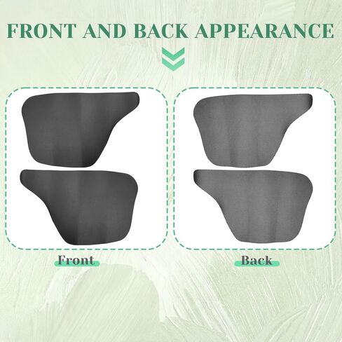 2PCS Front Door Panel Armrest Cover Replacement Compatible with Toyota Tacoma 2005-2015 Left and Right Leather Arm Rest Replaced Skin Upholstery Black (Only Leather Part) in Saudi Arabia