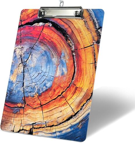 Monet Acrylic Clipboard Cute Clip Board Standard A4 Letter Size 8.5" x 12" Clipboards Decorative for Nurse Worker Office in Saudi Arabia