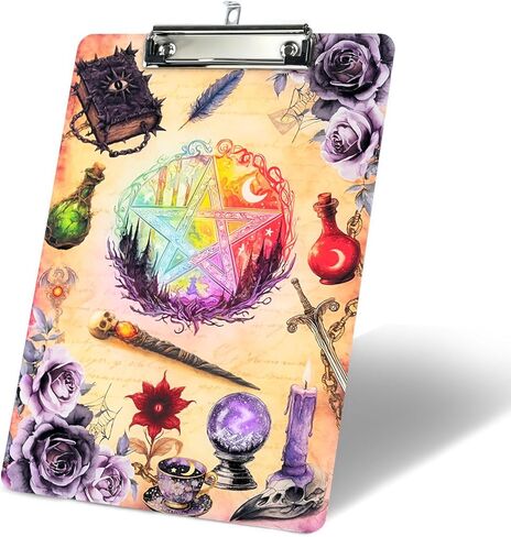 Monet Acrylic Clipboard Cute Clip Board Standard A4 Letter Size 8.5" x 12" Clipboards Decorative for Nurse Worker Office in Saudi Arabia