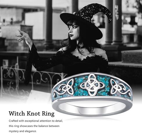 TwoAnts Turquoise Ring for Women 925 Sterling Silver Turquoise Western Ring Country Jewelry Western Jewelry Mother's Day Gifts for Women Girlfriend Mom in Saudi Arabia
