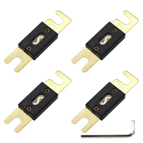 150 Amp ANL Fuse for Audio Stereo Amplifier Sub Speaker Subwoofer Amp System 150A ANL Fuses 4PCS with Hex Tool in Saudi Arabia