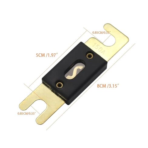 150 Amp ANL Fuse for Audio Stereo Amplifier Sub Speaker Subwoofer Amp System 150A ANL Fuses 4PCS with Hex Tool in Saudi Arabia