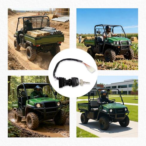 Ignition Key Switch for Arctic Cat ATV 250 2X4 2000-2005 300 2X4 2000-2003 400 2X4 4X4 2003-2007 250 4X4 2001-2005 500 4X4 FIS MRP TRV TBX LE 2000-2006 300 4X4 MRP 2000-2005 in Kuwait