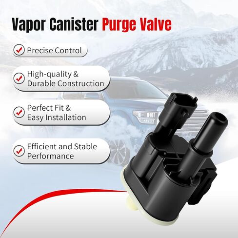 Vapor Canister Purge Valve Fit for 2015-2023 Dodge Charger Challenger Durango, 14-22 Jeep Grand Cherokee Wrangler, Ram 1500 Chrysler 300 Grand Caravan 13 14 15 16 17 18 19 20 21 22 23 24, 911-410 in Saudi Arabia