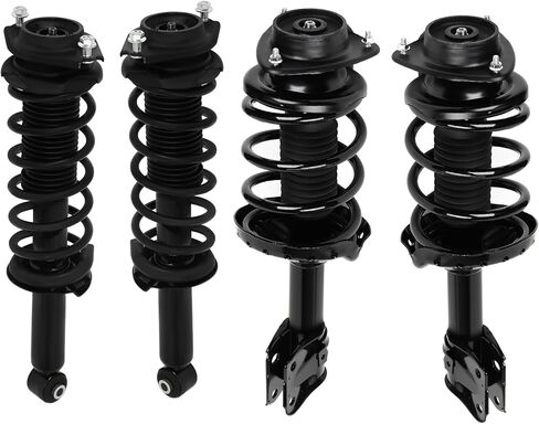 Front + Rear Strut & Coil Spring Assembly Set for Subaru for Forester 2009-2010 Complete Struts Shocks Assembly Replace 172678 172679 in Saudi Arabia
