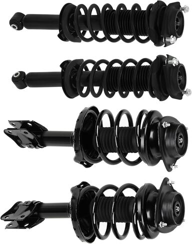 Front + Rear Strut & Coil Spring Assembly Set for Subaru for Forester 2009-2010 Complete Struts Shocks Assembly Replace 172678 172679 in Saudi Arabia