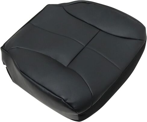 FZJDSD 5PCS Black Driver & Passenger Side Bottom & Top Replacement Microfiber Leather Seat Covers and Driver Seat Foam Cushion Compatible with Dodge Ram 1500 2500 3500 1998 1999 2000 2001 2002 in Saudi Arabia
