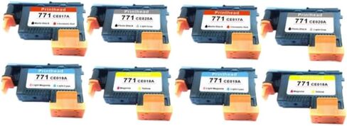 متوافق مع رأس الطباعة 771 لـ Designjet Z6200 Z6600 Z6800 رأس الطباعة العالمي البديل لما بعد البيع 771(1X PKLG) in Kuwait