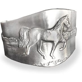 سوار الحصان، حصان مشي تينيسي في صفعة مشية طبيعية من البيوتر in Kuwait