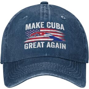 Make Cuba Great Again hat Cuban Flag Retro Cotton Cap Red in Kuwait