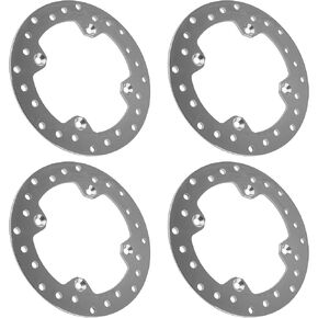 Caltric 4x Front Rear Brake Disc Rotor NEW Compatible with Can-Am Renegade ATV 705600999 705601997 in Kuwait