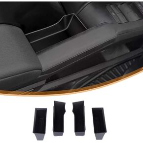 Daeiclru Door Side Storage Box Compatible with Toyota Tacoma 2024 2025, Front Rear Door Handle Insert Organizer Box Tray Interior Accessories in Saudi Arabia