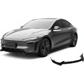 PENSUN Carbon Fiber Style Front Lip Spoiler Compatible with 2015-2023 Dodge Charger SRT Hellcat Scat Pack, Narrow Body ABS Front Bumper Splitter, Exterior Body Kit Trim in Saudi Arabia