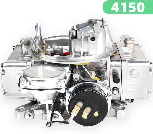 600 CFM 4 Barrel Carburator Electric Choke Vacuum Secondary 4150 Model - الألومنيوم أداء الشارع الكربوهيدرات المتوافقة مع محركات Ford Chrysler GM V8 (الجزء: BR-67270) in Kuwait