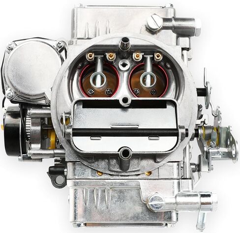 600 CFM 4 Barrel Carburator Electric Choke Vacuum Secondary 4150 Model - الألومنيوم أداء الشارع الكربوهيدرات المتوافقة مع محركات Ford Chrysler GM V8 (الجزء: BR-67270) in Kuwait