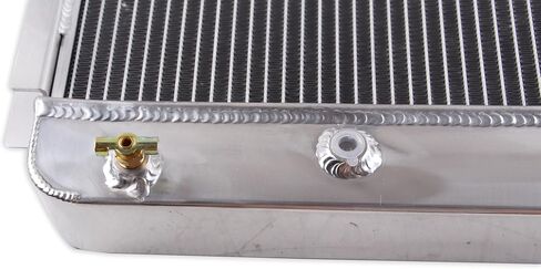 4 Row Radiator & Shroud 14"Fan For 1962-1967 CHEVROLET CHEVY NOVA II V8 Nova Ss Chevy II 2.5L performance ALUMINUM in Saudi Arabia