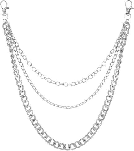 Wallet Chain Punk Pants Jeans Chain Pocket Chains Belt for Men Women Hip Hop Goth Accessories in Saudi Arabia