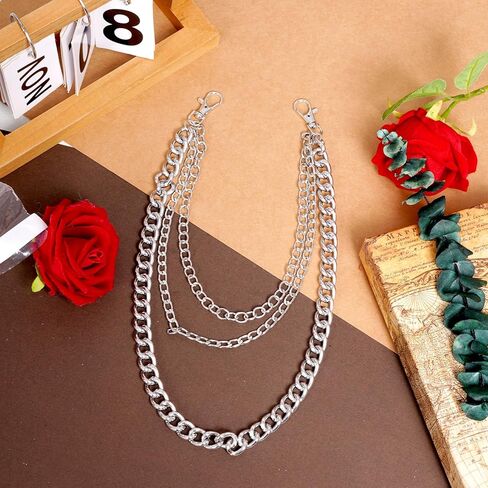 Wallet Chain Punk Pants Jeans Chain Pocket Chains Belt for Men Women Hip Hop Goth Accessories in Saudi Arabia