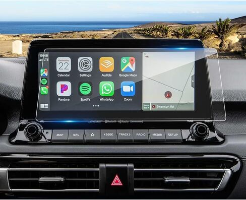 2021 2022 2023 Seltos Screen Protector for Kia Seltos (EX/SX/Nightfall Edition/S) 10.25-inch Touch Screen, 2023 2022 Seltos Tempered Glass 2023 Seltos Accessories HD Transparent 10.25Inch in Kuwait