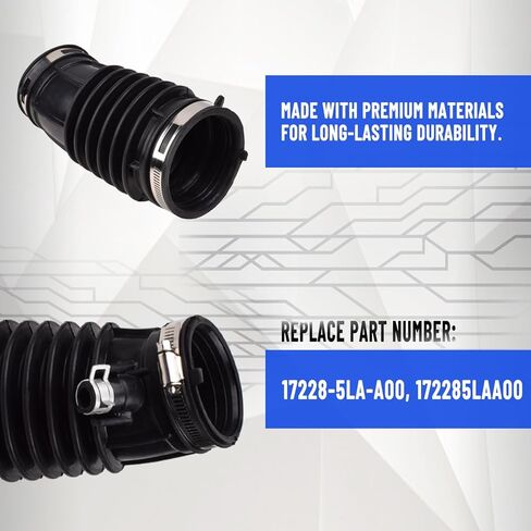 17228-5LA-A00 أنبوب خرطوم مدخل منقي الهواء متوافق مع Honda CRV 2.4L 2015-2016 in Kuwait