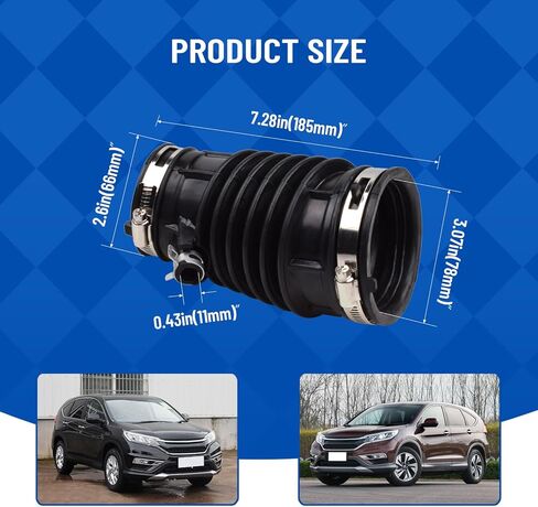 17228-5LA-A00 أنبوب خرطوم مدخل منقي الهواء متوافق مع Honda CRV 2.4L 2015-2016 in Kuwait