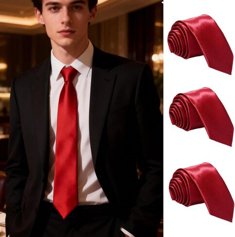 Business Formal Necktie, Men's Cotton Tie for Office, Weddings, Formal Meetings and Professional Events in Saudi Arabia