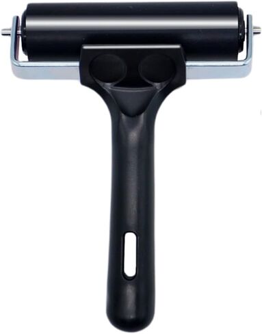 أسطوانة براير مطاطية لأدوات أرضيات القوارب - أسطوانة شريطية لتركيب التزيين، سقف RV، ورق جدران، تنعيم واسع النطاق (4 بوصات، قطعة واحدة) in Kuwait