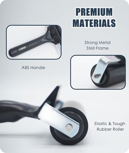 أسطوانة براير مطاطية لأدوات أرضيات القوارب - أسطوانة شريطية لتركيب التزيين، سقف RV، ورق جدران، تنعيم واسع النطاق (4 بوصات، قطعة واحدة) in Kuwait