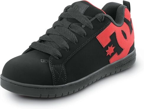 DC Work Men's Court Graffik Work Black and Gray Composite Toe Shoe in Saudi Arabia