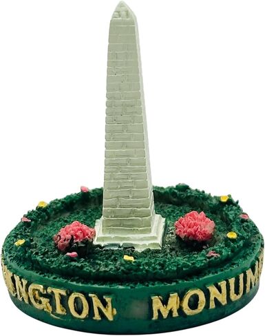 Washington DC 2" Mini Building Model Replica, Resin, White House US Capitol Lincoln Memorial Jefferson Memorial, (White House) in Saudi Arabia