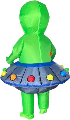 نفخ الغريبة زي الفضاء تحت عنوان مضحك تفجير سفينة الفضاء بدلة حفلة الهالوين in Kuwait