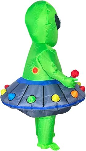 نفخ الغريبة زي الفضاء تحت عنوان مضحك تفجير سفينة الفضاء بدلة حفلة الهالوين in Kuwait