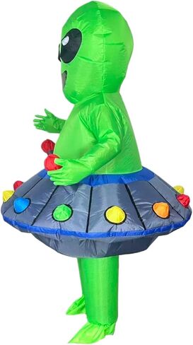 نفخ الغريبة زي الفضاء تحت عنوان مضحك تفجير سفينة الفضاء بدلة حفلة الهالوين in Kuwait