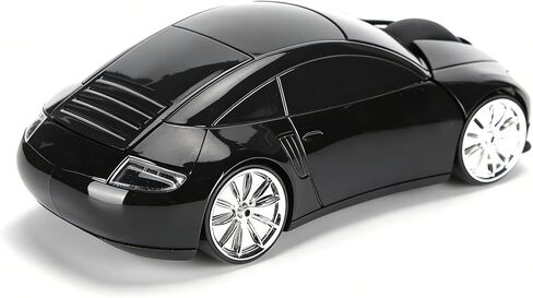 Dpofirs 2.4G Mouse for Laptop, Mini Car Shaped Smart Cordless Mouse, Ergonomic Game Mouse with USB Receiver, Gifts for Girls(Black) in Kuwait