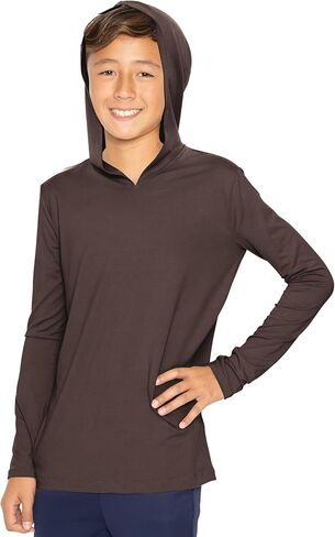 STRETCH IS COMFORT Boy's Oh So Soft Long Sleeve Top Crew Neck | 4-16 in Saudi Arabia