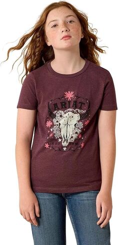 ARIAT Girls Skulls Florals T-Shirt in Saudi Arabia