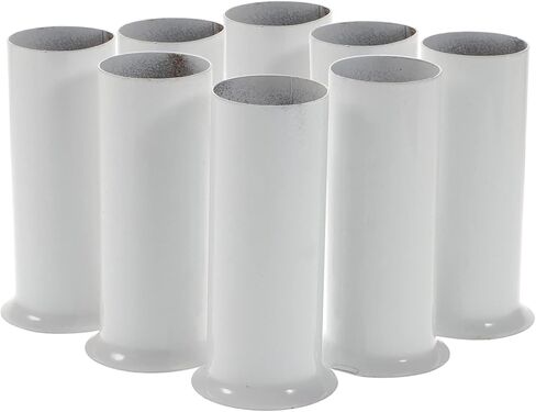 POPETPOP 6Pcs Metal Candle Flanging Sleeves for Chandelier Lighting Lamp Socket Easy Installation Chandelier Accessories for Home Decor in Saudi Arabia