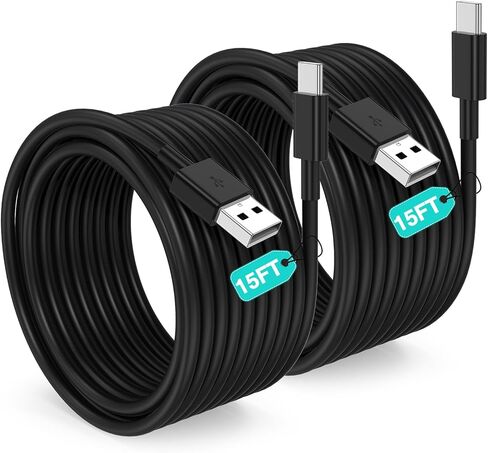 Car Carplay Cable for iPhone 15(3FT+3FT+3FT), USB A to USB C for Carplay, Car Charger Cable Cord for iPhone 15/Pro Max/Pro/Plus, iPad Air 5th 4th Mini 6th-Black in Saudi Arabia