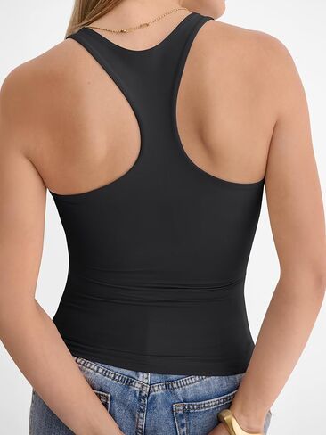 ANRABESS Womens Double Lined Tank Top Racerback Basic Shirts Summer Fashion Clothing 2026 in Saudi Arabia