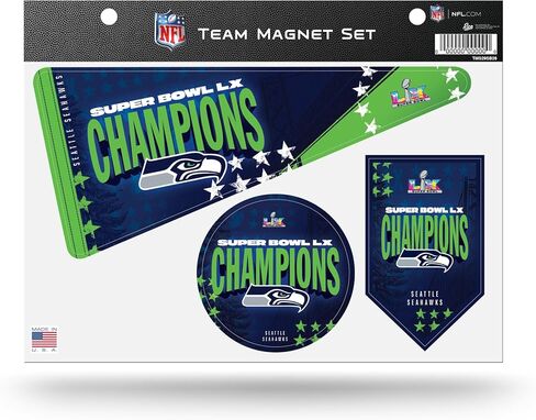 مجموعة ملاءات مغناطيسية لفريق أبطال السوبر بول NFL Kansas City Chiefs 2023 من Rico Industries مقاس 8.5 بوصة × 11 بوصة - ديكور منزلي - ثلاجة، مكتب، مطبخ، أبيض in Kuwait
