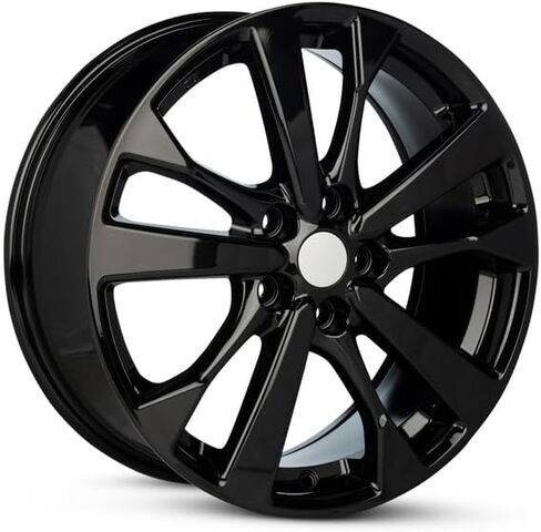 New 18x7.5 inch OEM Direct Replacement Aluminum Wheel for Nissan Altima 2017–2018 5-114.3mm Gloss Black 18 in Rim 403009HT2B in Saudi Arabia