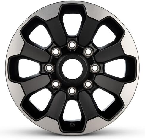17x8 inch OEM Direct Replacement Aluminum Wheel for 2017-2024 Dodge Ram 2500 8-165.1mm Black 17 in Rim 6CV281XFAA in Saudi Arabia