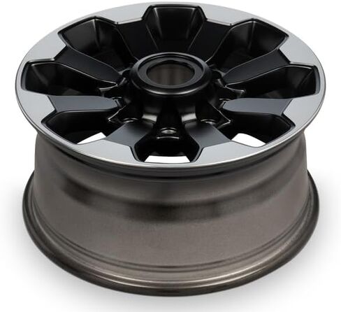 17x8 inch OEM Direct Replacement Aluminum Wheel for 2017-2024 Dodge Ram 2500 8-165.1mm Black 17 in Rim 6CV281XFAA in Saudi Arabia