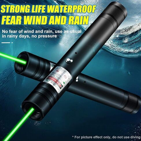 LUEIIN Long Range Laser Pointer, Rechargeable Green Laser Pointer High Power for Presentations in Saudi Arabia