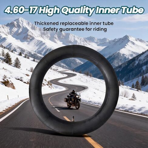 2 Pack-460-17 الأنبوب الداخلي 130/70-17 140/70-17 130/80-17 140/80-17 4.60-17 إطار داخلي للخدمة الشاقة مع TR4 صمام مستقيم للدراجة الترابية الأنابيب الداخلية أنابيب الدراجة in Kuwait