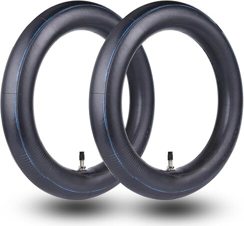 (2-Pack) 2.50/2.75-10 (80/90-10) Heavy Duty Dirt Bike Tire Inner Tubes, 2mm Butyl Rubber & TR4 Straight Valve - Fits Razor MX650, Honda CRF50/XR50, Suzuki DRZ70/JR50, Yamaha PW50 in Kuwait